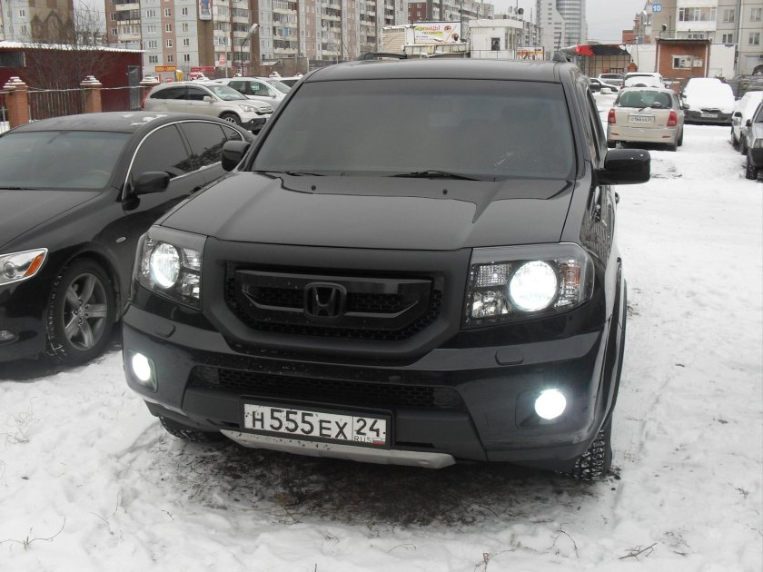 Хонда пилот 2008 черный