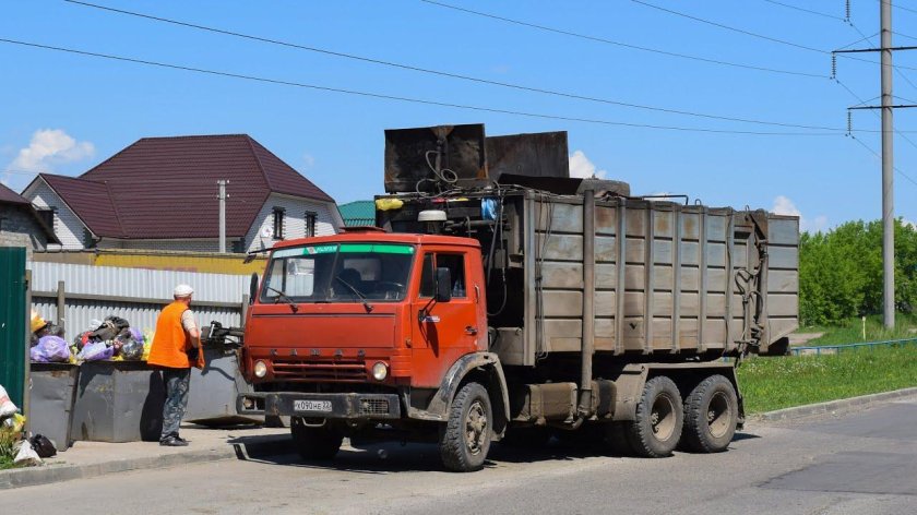 КАМАЗ 53213 мусоровоз