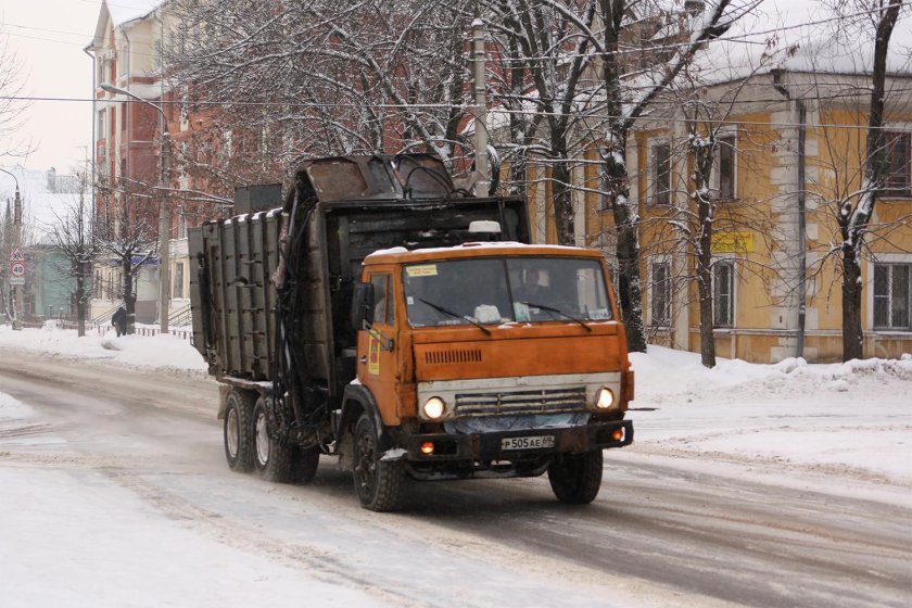 КАМАЗ 53213 мусоровоз