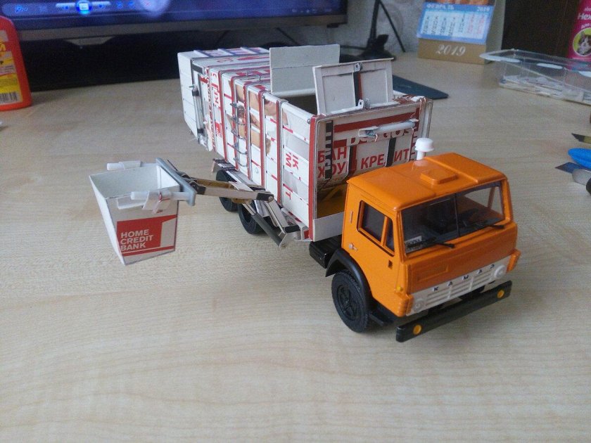 КАМАЗ 53213 конверсия 1/43