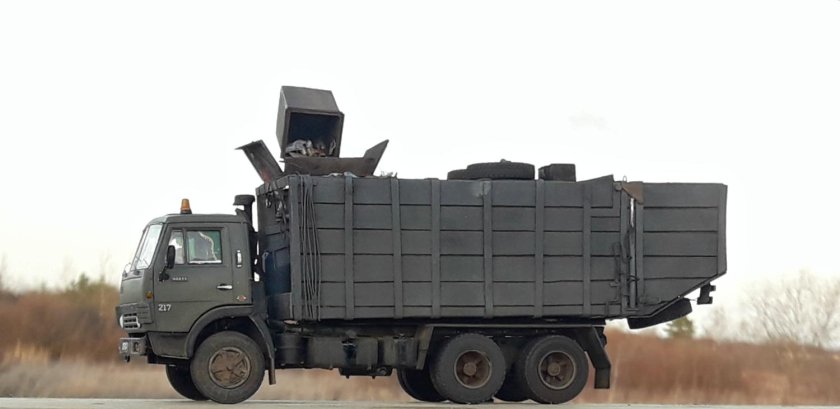 Мусоровоз ко 415а КАМАЗ 53213