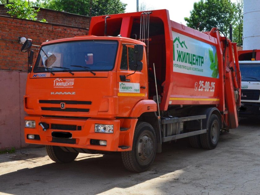 Исузу КАМАЗ мусоровоз