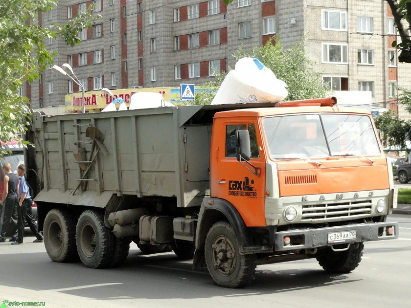 КАМАЗ 53213 мусоровоз