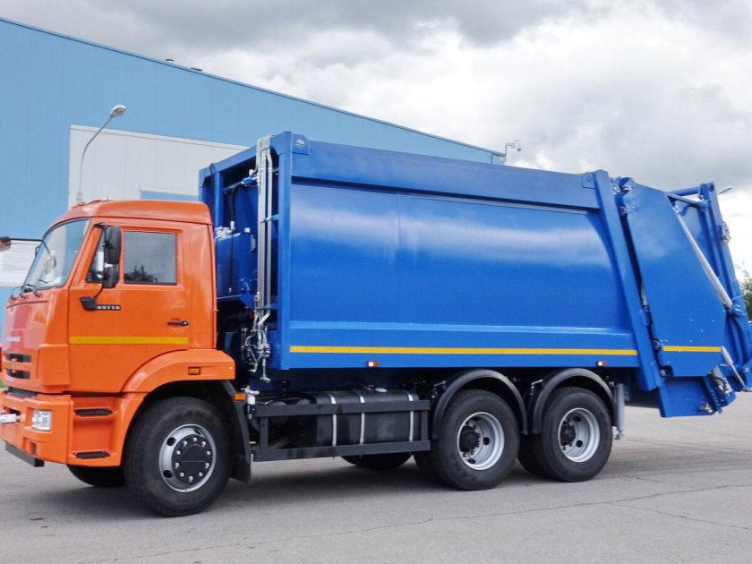 КАМАЗ 65115 мусоровоз