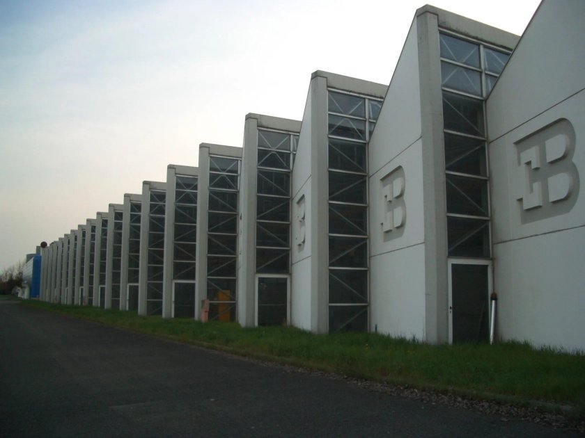 Завод Бугатти в Италии