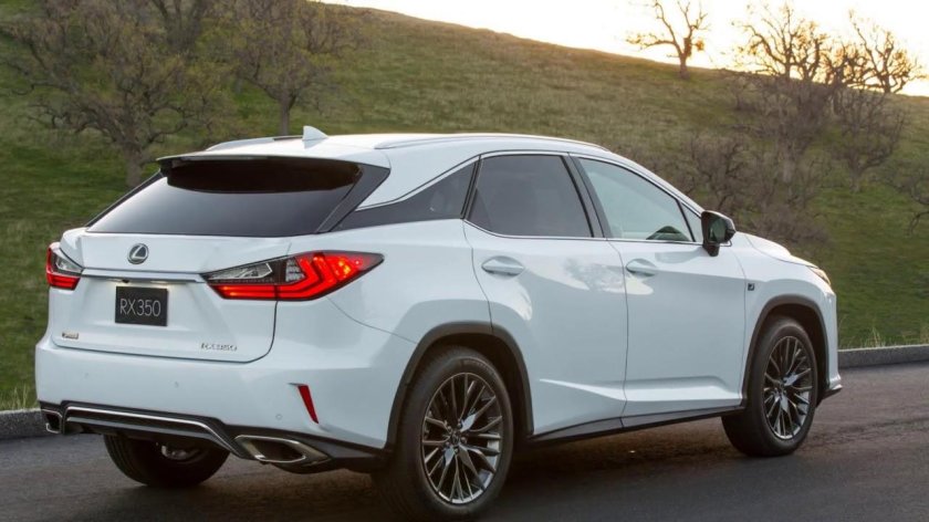 Lexus rx350 2018 белый