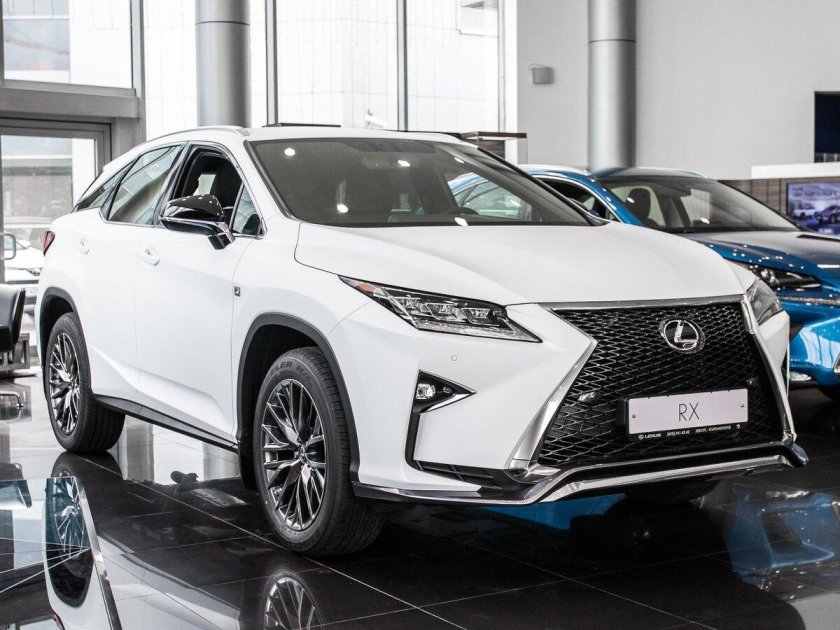Lexus RX IV 300 белый