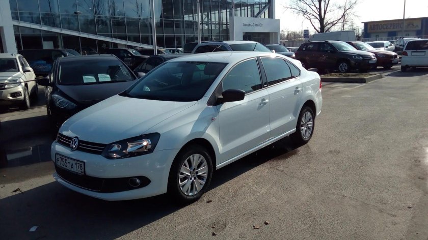 Volkswagen Polo sedan 2014 Style