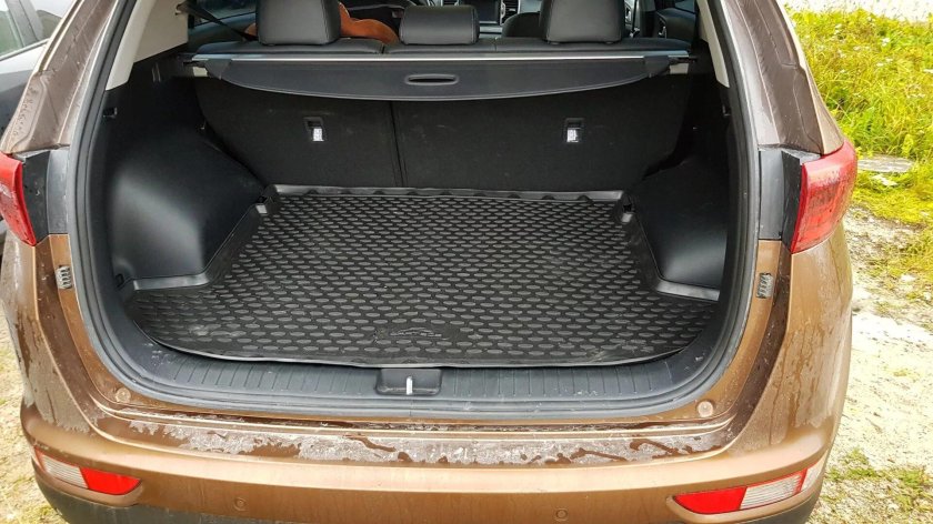 Kia Sportage 2 багажник