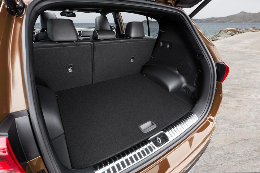 Kia Sportage 2017 багажник