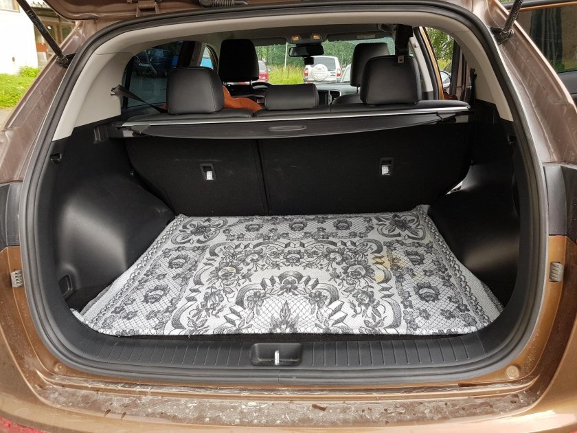 Kia Sportage 2020 багажник