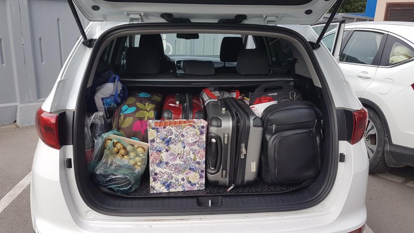 Kia Sportage 4 багажник