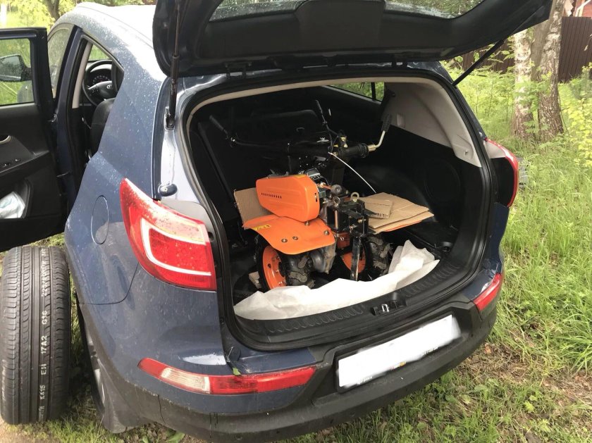 Kia Sportage 3 багажник