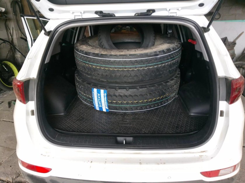 Kia Sportage 2021 багажник