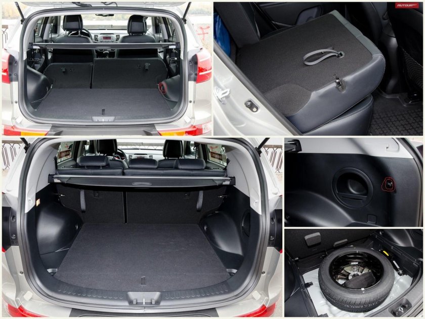 Kia Sportage 3 багажник