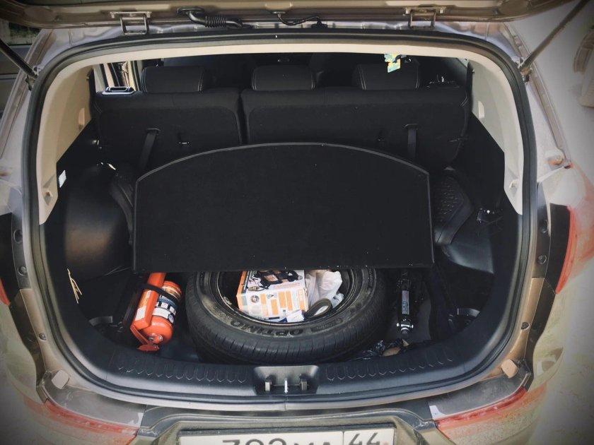 Фальшпол Kia Sportage 3