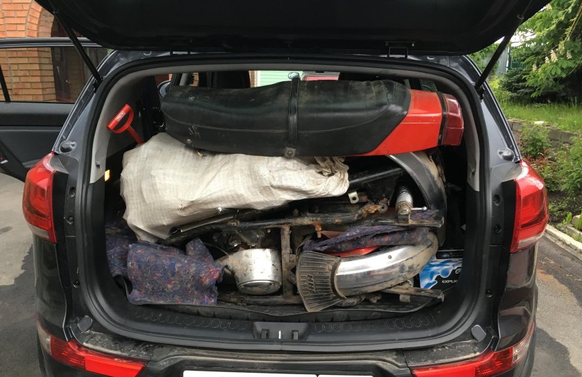 Киа Спортейдж 5 багажник