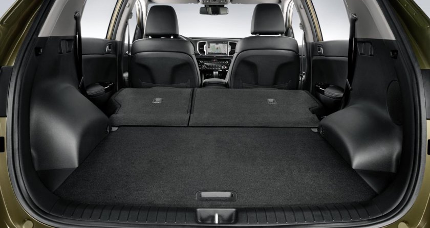 Kia Sportage 2021 багажник