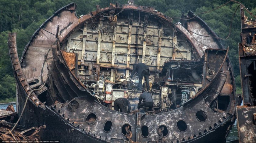 Кладбище кораблей Калининград