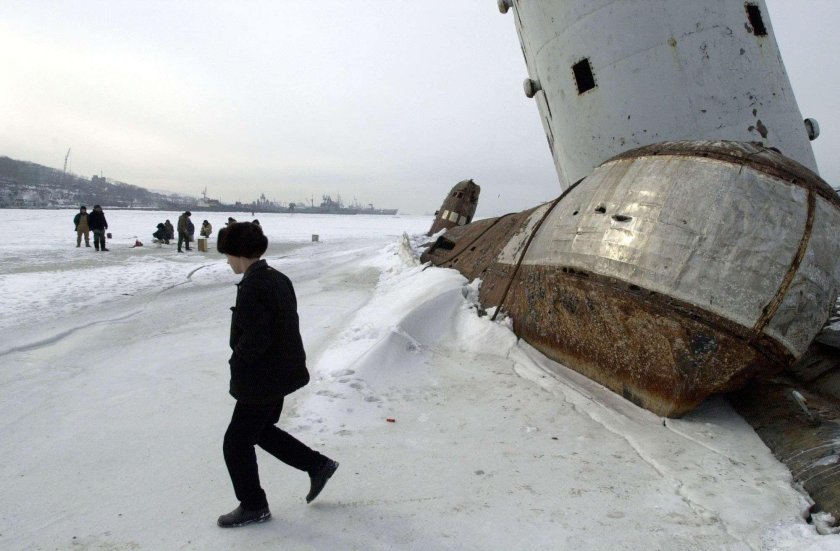 Кладбище подводных лодок Советская гавань