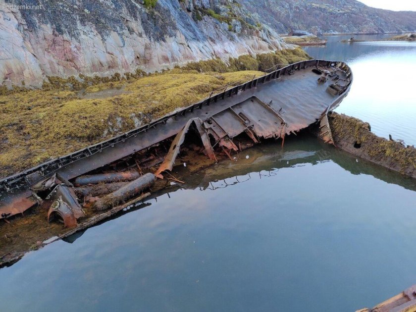 Кладбище кораблей Мурманск