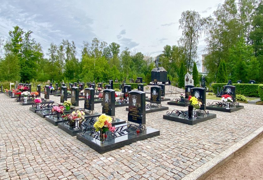 Серафимовское кладбище экипаж Курска