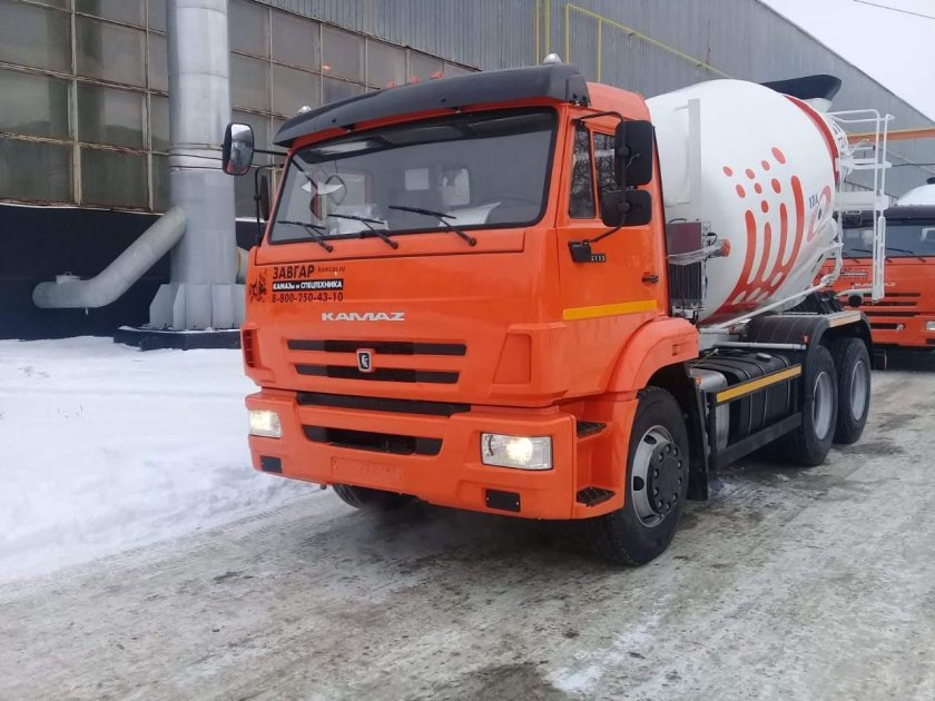 Автобетоносмеситель КАМАЗ 65115