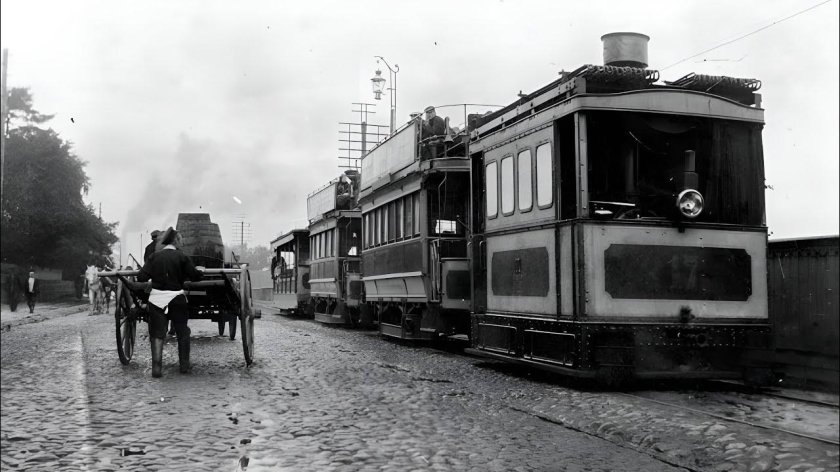 1907 Первая Трамвайная линия Петербург