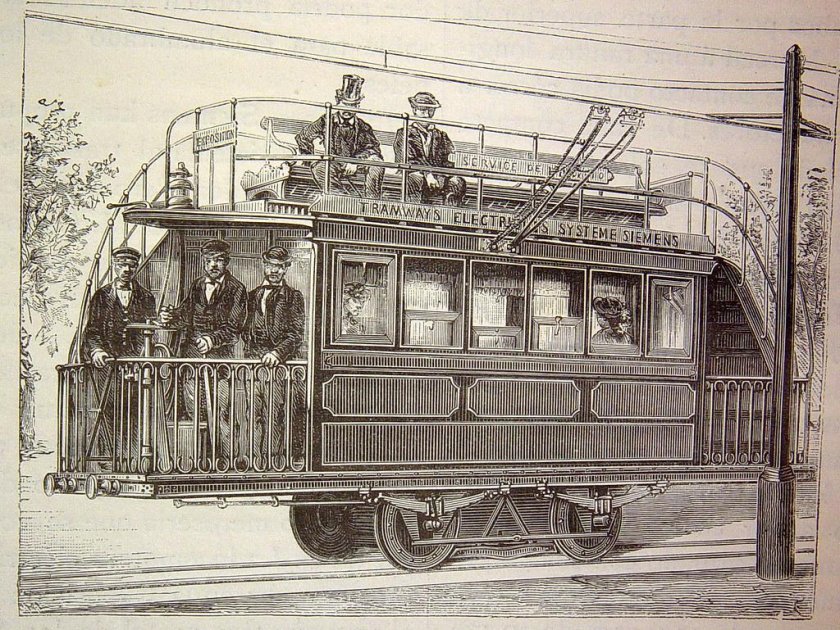 Трамвай Сименса 1881