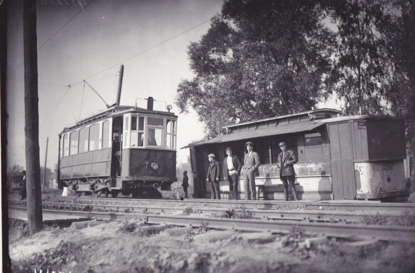 Трамвай в Стрельне 1941