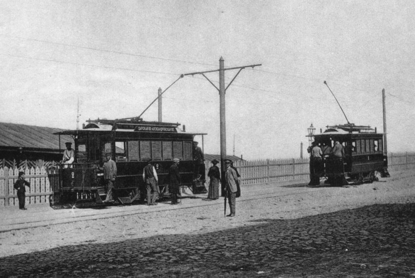 Киевский трамвай 1892