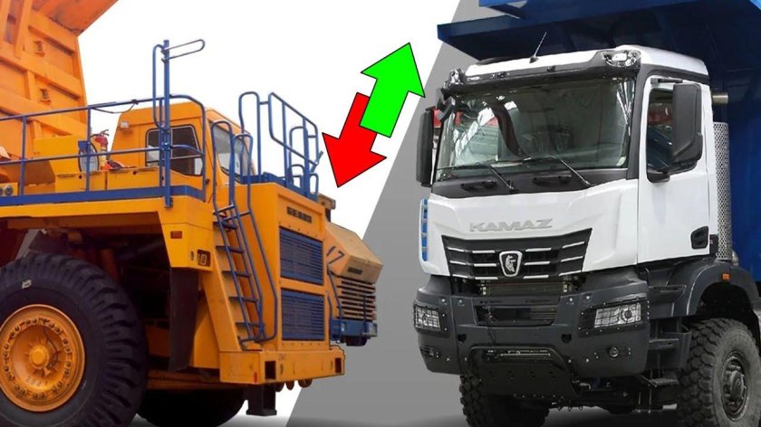 Карьерный самосвал КАМАЗ-65805