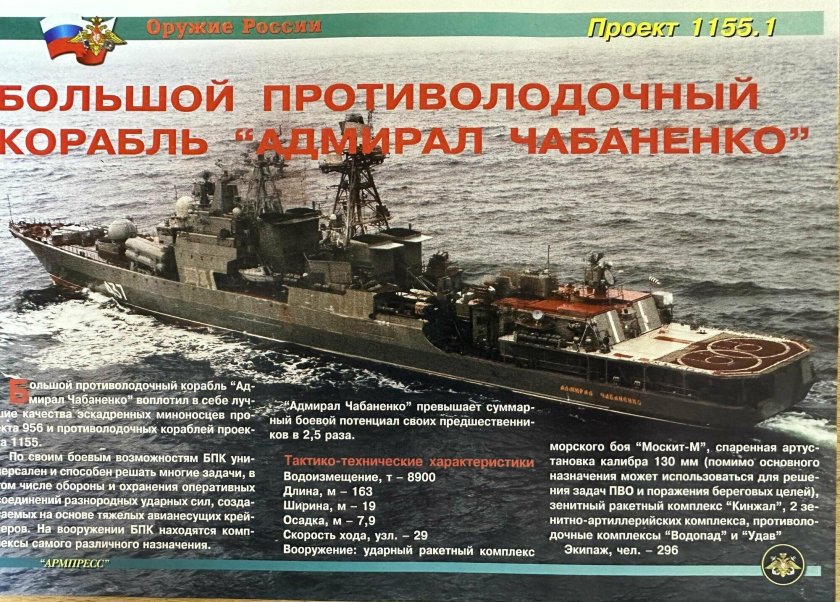 Классификация кораблей судов ВМФ России