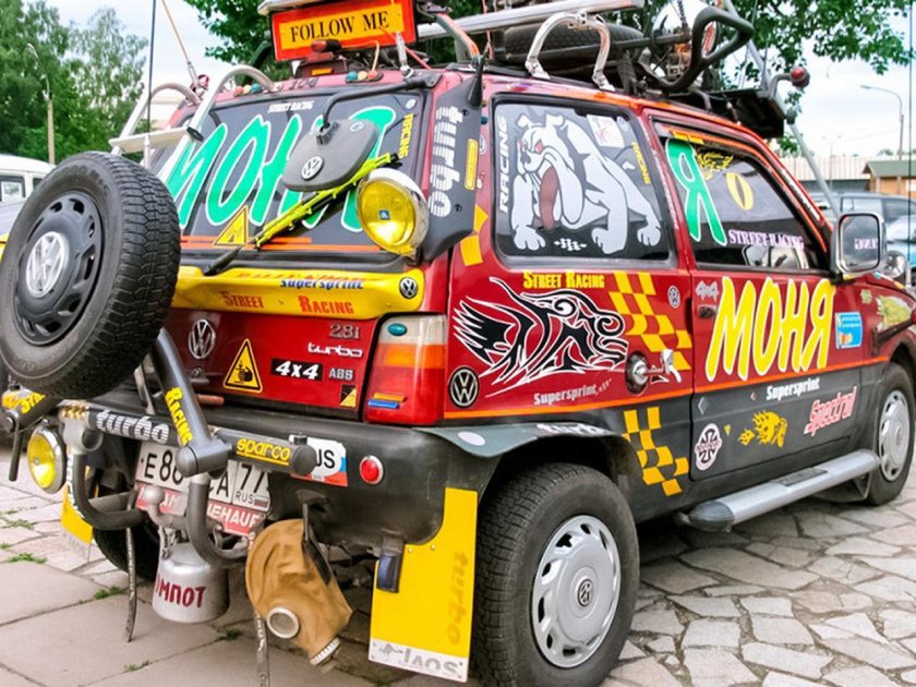 Как можно украсить машину оку