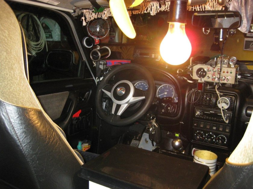 ВАЗ 2107 колхоз салон