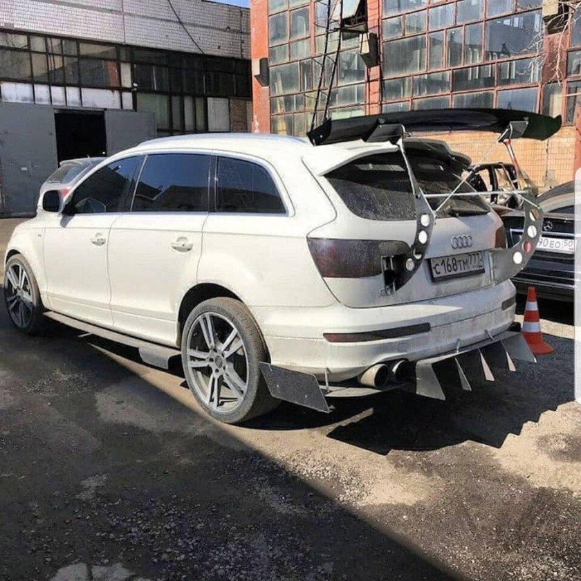 Колхозный обвес на q7