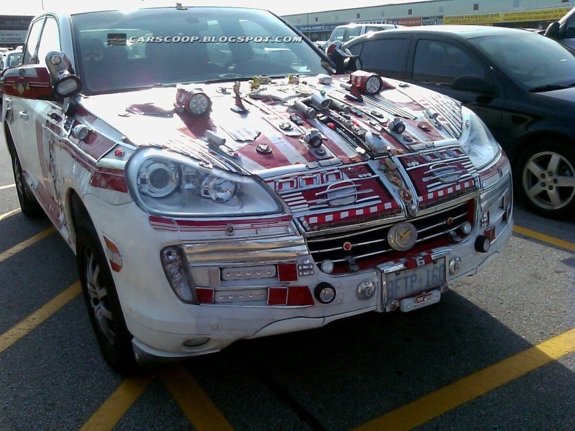 Порше Кайен колхоз