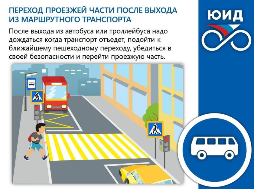 Правило дорожного движения для пешеходов