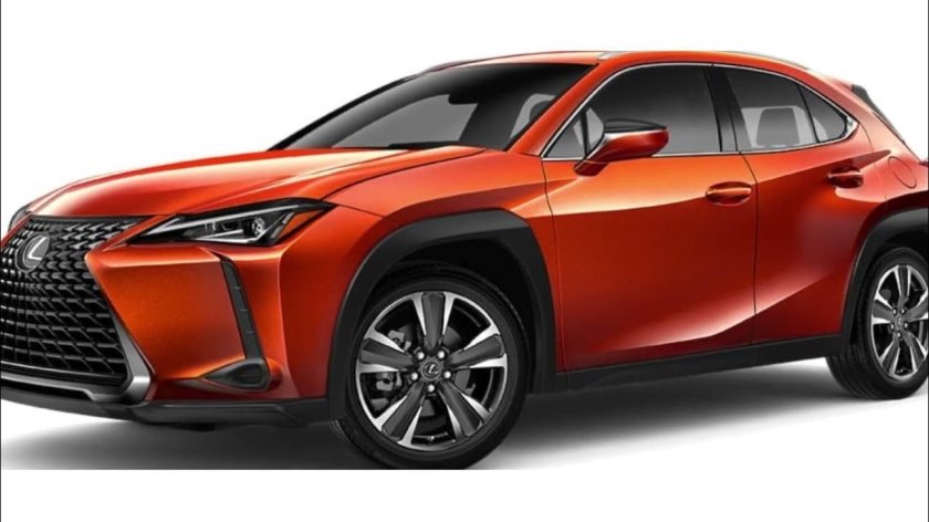 Lexus ux200 красный