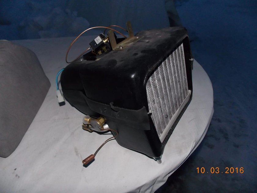 Установка кондиционера УАЗ Хантер