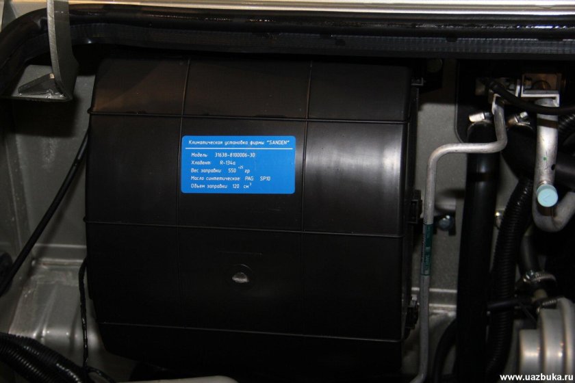 Сплит система в УАЗ Патриот