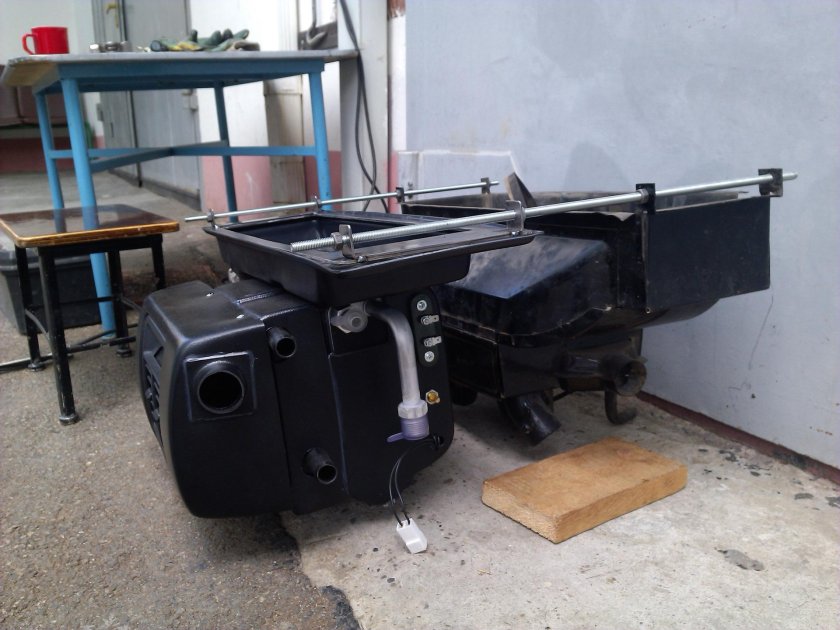 Отопитель Норд 6 на УАЗ Хантер