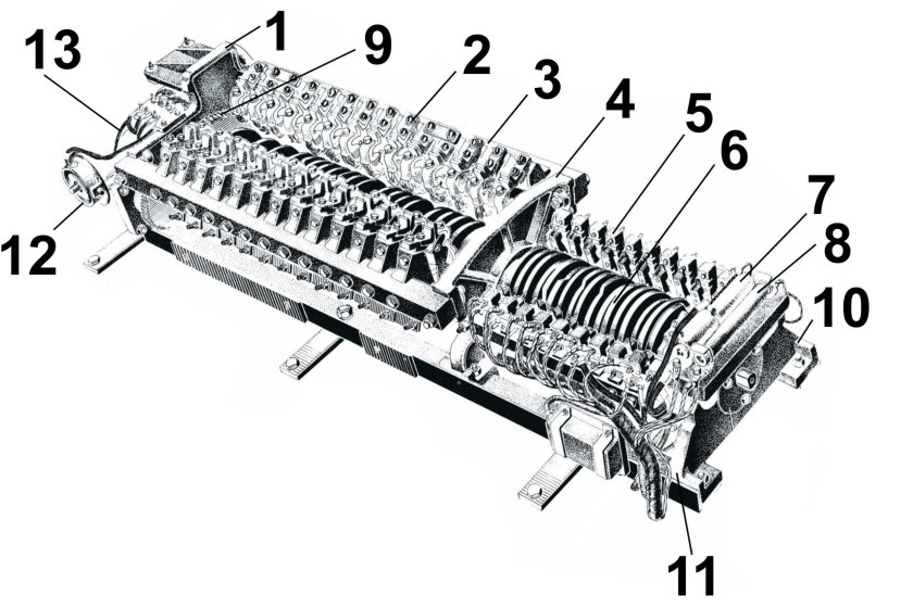 Реостатный контроллер КСП-1а