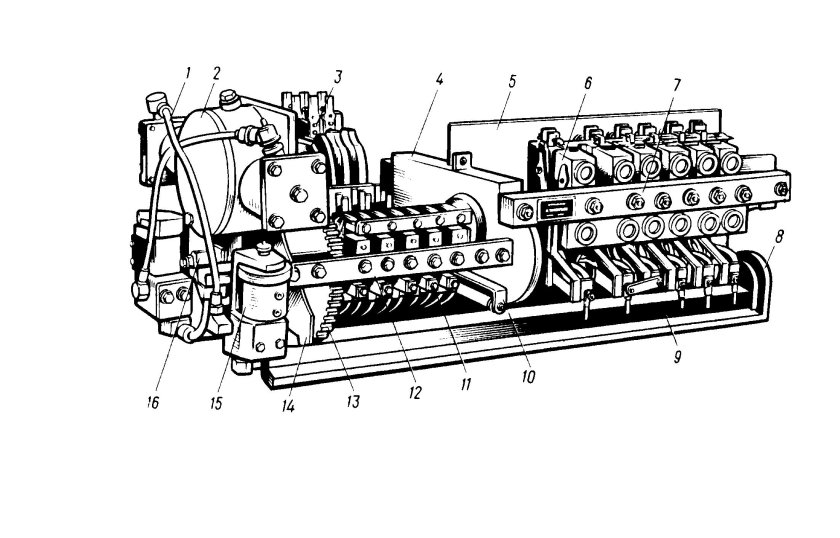 Реостатный силовой контроллер 1кс-009