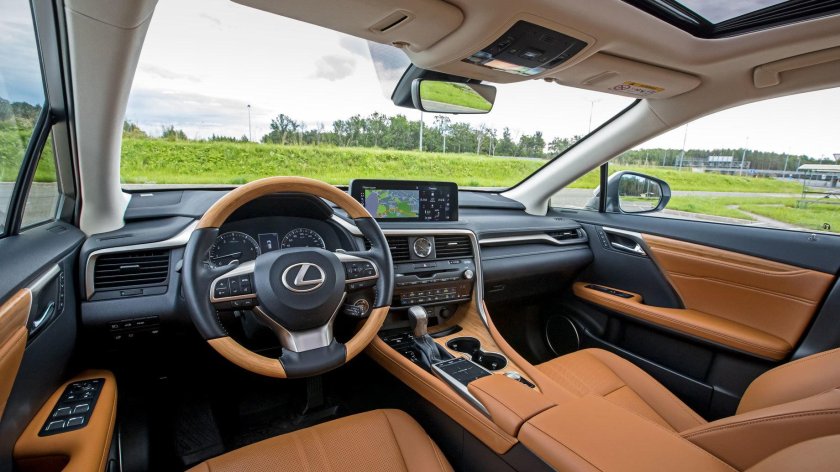 Лексус РХ 350 2020 салон