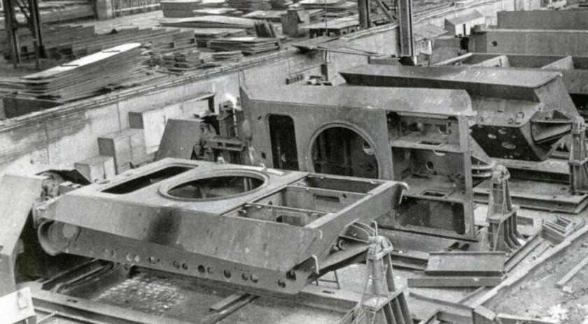 Корпус танка пантера