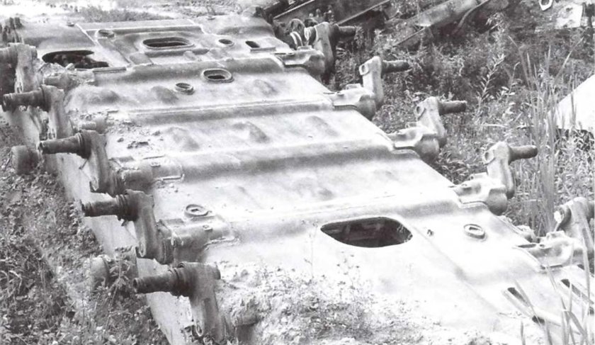 Днище танка т-80