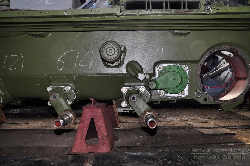 Ходовая танка т-72