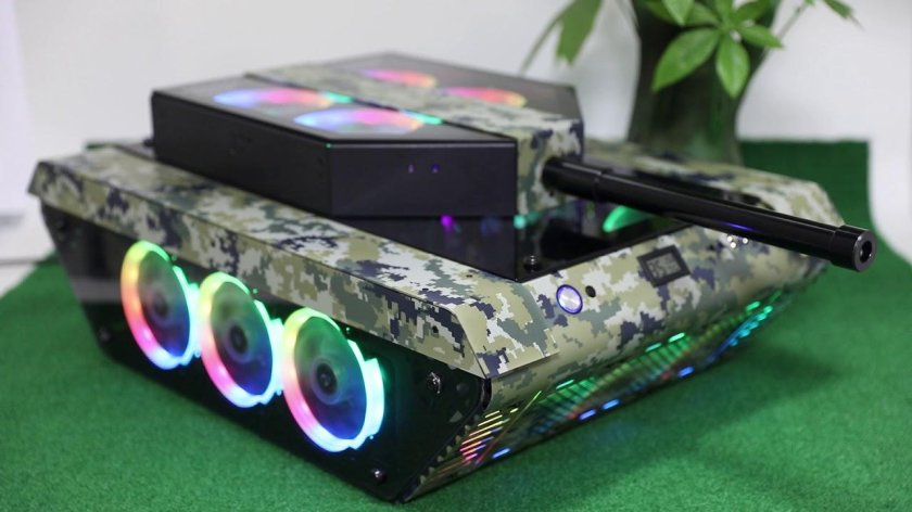 ПК В виде танка