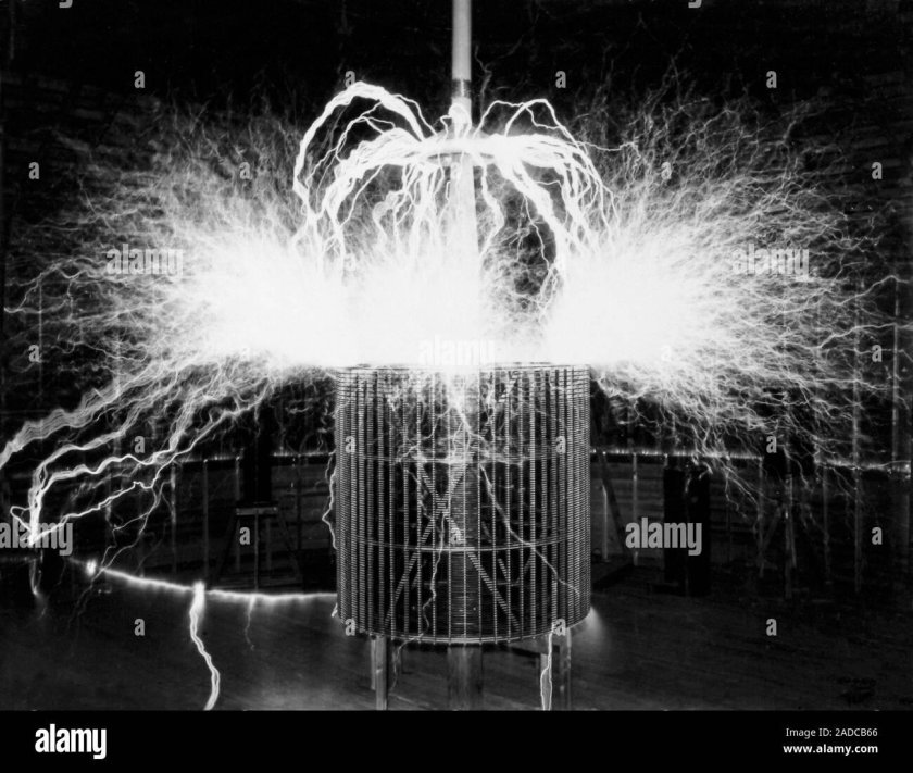 Никола Тесла катушка Теслы